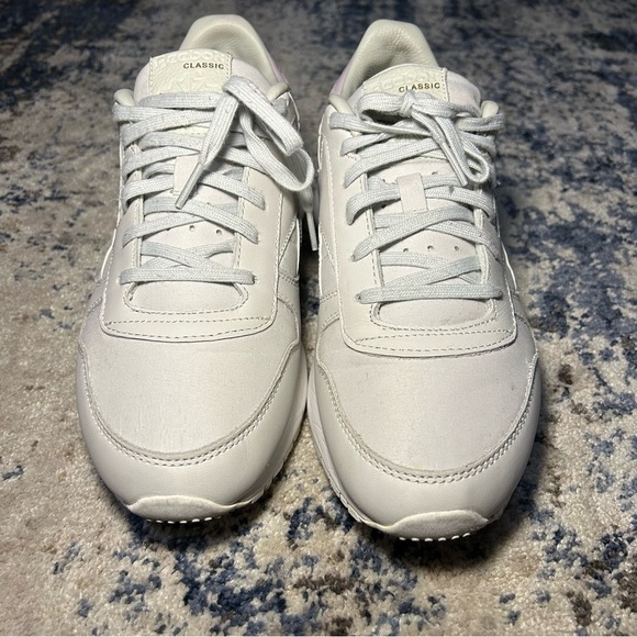 Reebok White Classic Leather SP Lace-Up Sneakers Size 10.5 - Picture 5 of 10